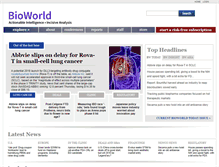 Tablet Screenshot of bioworld.com